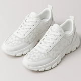 Bloemenpatroon Kant OrthoLuxe Sneakers