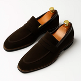 NoirVelvet Suede Loafer