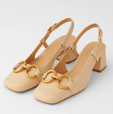 Novara | Slingback open hakken