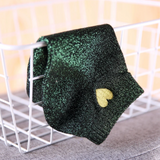 Hart glitter sokken