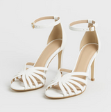 Vera Noir | Elegante hakken met kruising