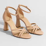 Vera Noir | Curve Sandalen hakken