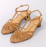 Vera Noir | Sculpted Sandalen