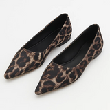 Roaria | Leopard Chic Ballerina Flats