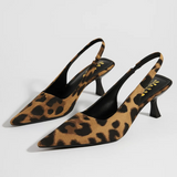 Roaria | Elegant Panthera Slingback