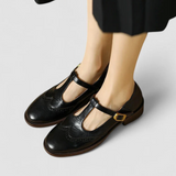 Retro T-Strap Schoenen