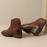 Ledere enkel laarsjes