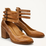 Vintage Elegance leren hakken