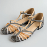 Vera Noir | T - band sandalen