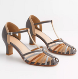 Vera Noir | T - band sandalen