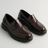 Glossy Comfort Loafers