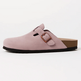 Suede Clogs