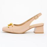 Novara | Chain Slingbacks