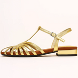 Vera Noir | Gekruiste Sandalen