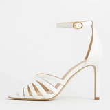 Vera Noir | Elegante hakken met kruising