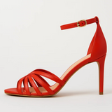 Vera Noir | Elegante hakken met kruising