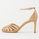 Vera Noir | Elegante hakken met kruising