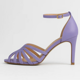 Vera Noir | Elegante hakken met kruising