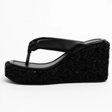 Glitter sandalen