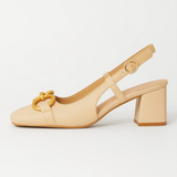 Novara | Slingback open hakken