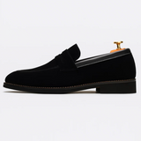 NoirVelvet Suede Loafer