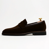 NoirVelvet Suede Loafer