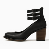 Vintage Elegance leren hakken