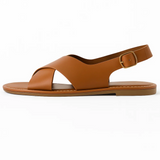 Cross Strap Sandalen