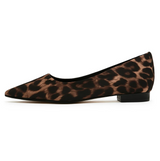 Roaria | Leopard Chic Ballerina Flats