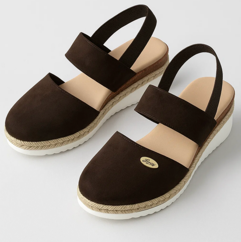Open hak sandalen