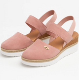 Open hak sandalen