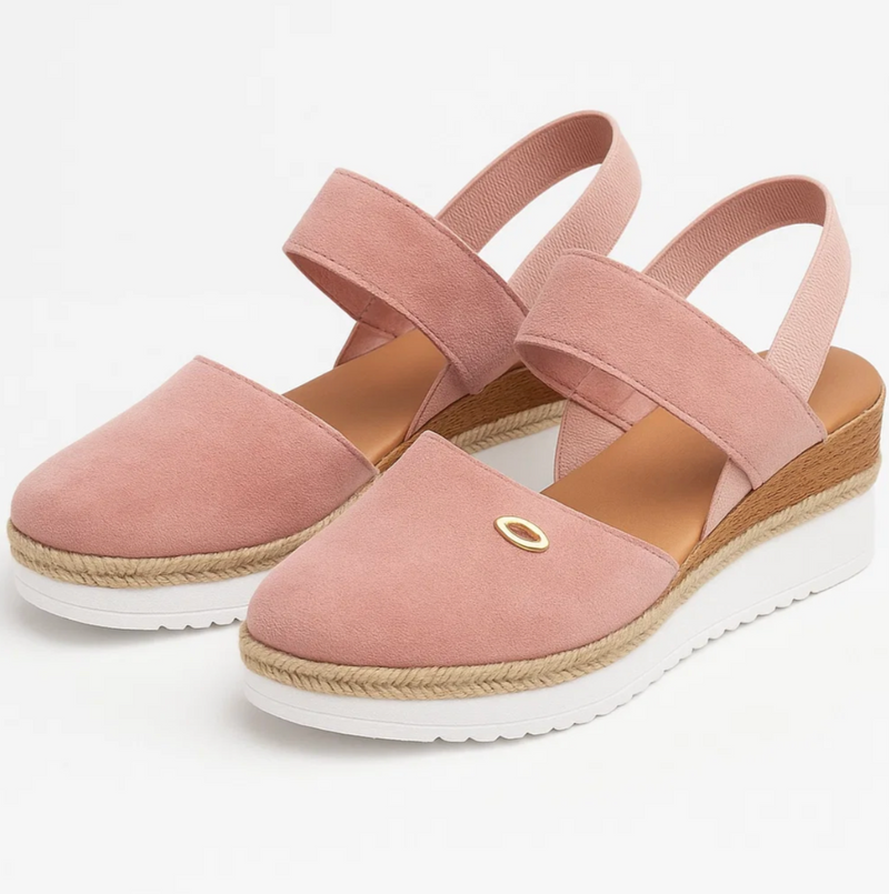 Open hak sandalen