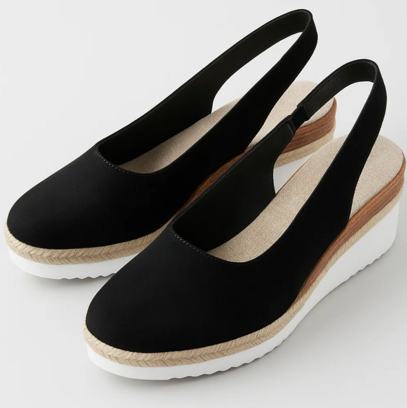 Slingback Platform Espadrilles