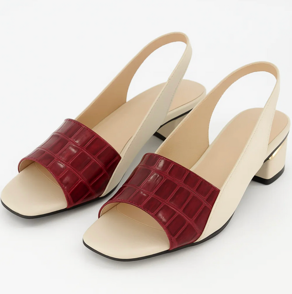 Slingback sandalen