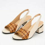 Slingback sandalen