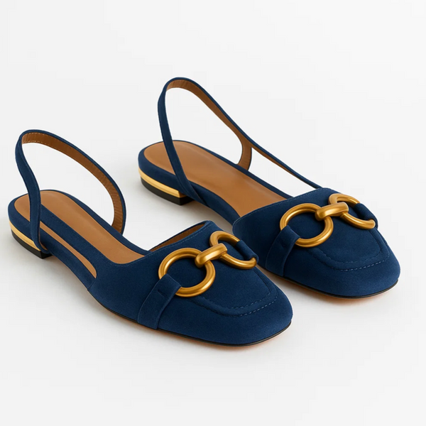 Novara | Slingback Platte schoenen
