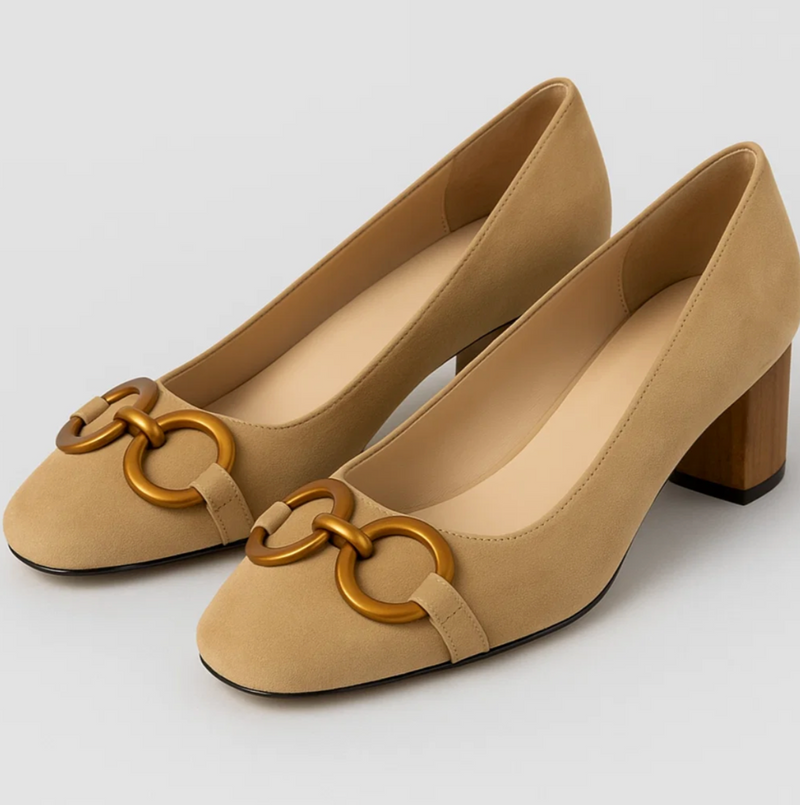Novara | Blokhak loafer