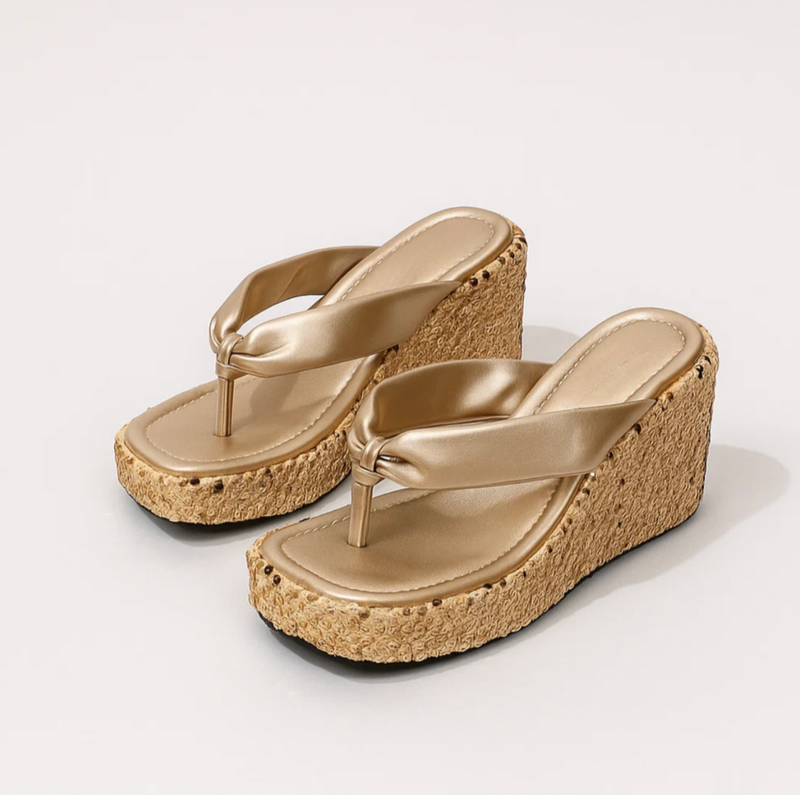 Glitter sandalen