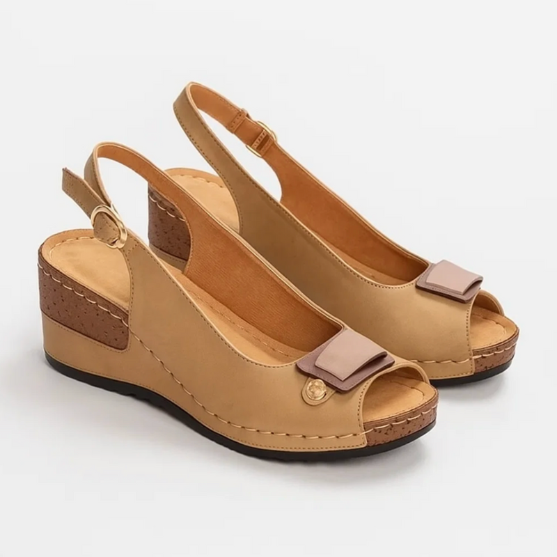 Comfort Wedge Sandalen