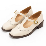 Retro T-Strap Schoenen