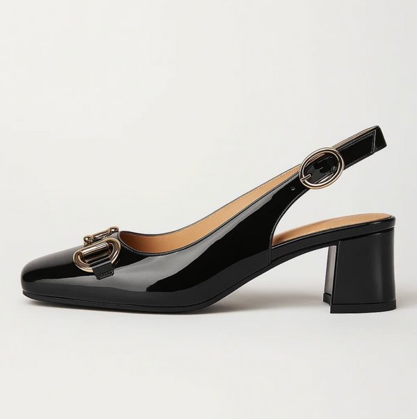 Novara | Gloss Slingback