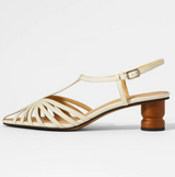 Vera Noir | Sculpted Sandalen