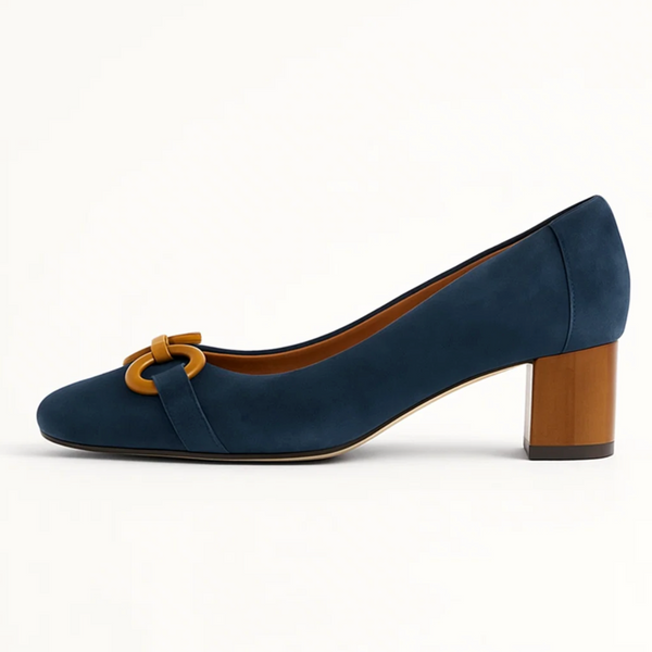 Novara | Blokhak loafer
