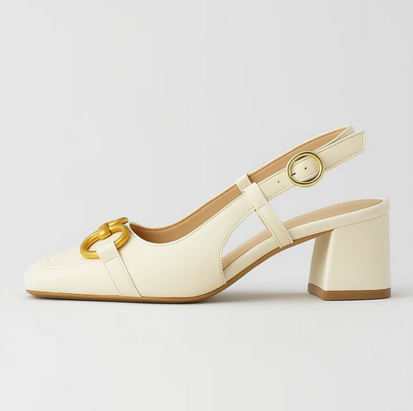 Novara | Slingback open hakken
