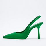 Elegant Curve OrthoLuxe Slingback Pumps