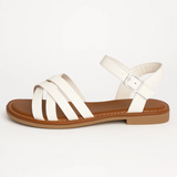 Gevlochten Leren Dames Sandalen