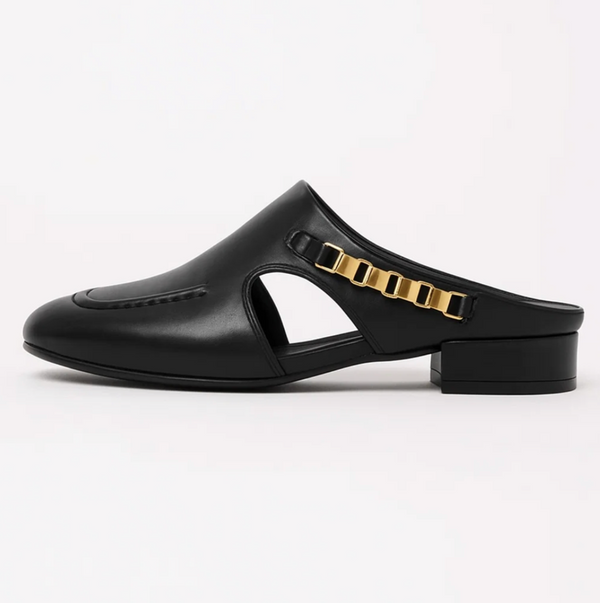 Leren loafers