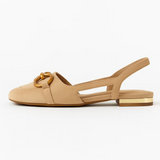 Novara | Slingback Platte schoenen
