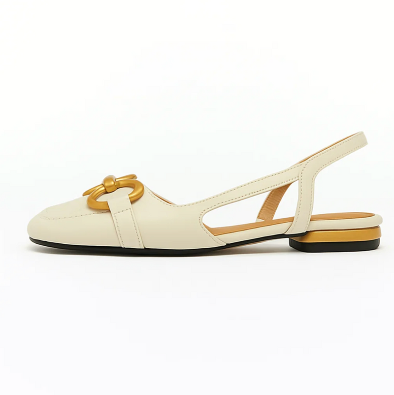 Novara | Slingback Platte schoenen