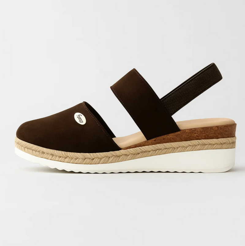 Open hak sandalen